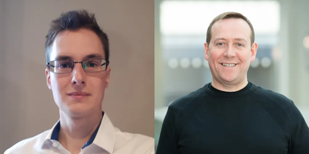 Left: Ed Gilbert, Right: David Buchanan