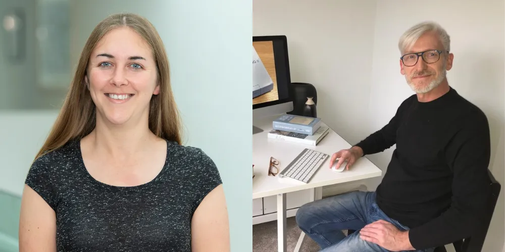 Left: Rachel Edwards, Right: Craig Sinclair