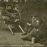 Travellers Granny and Hughie