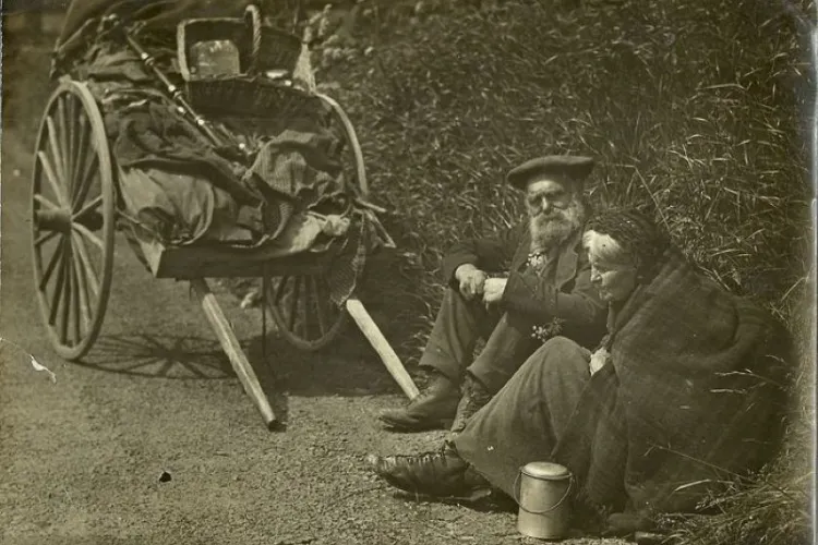 Travellers Granny and Hughie